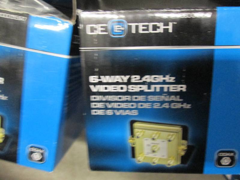 lot 202 image: 6 Commercial Electric 6-Way 2.4 GHz...
