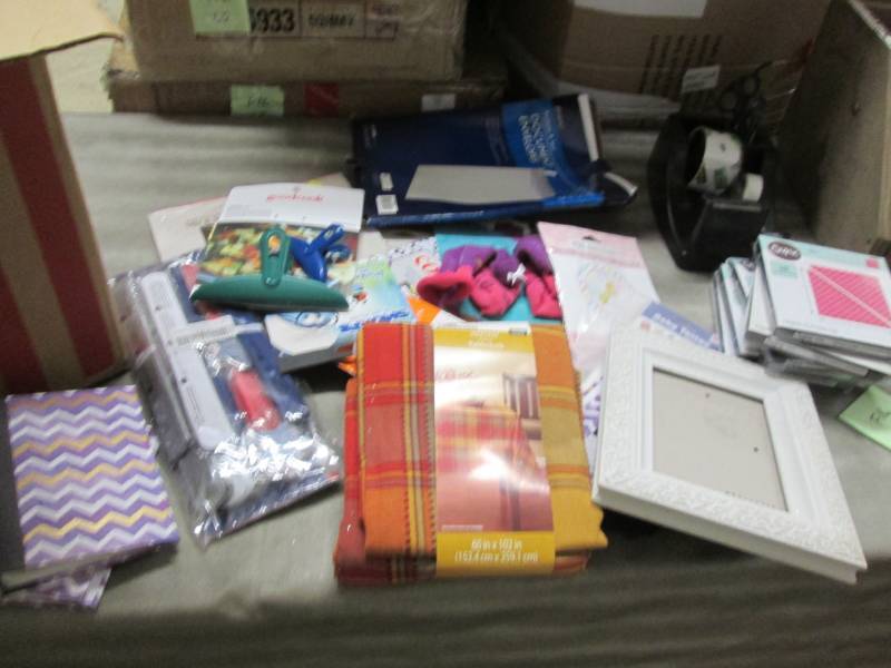 lot 204 image: Grab Bag Box of New Misc Items- see...