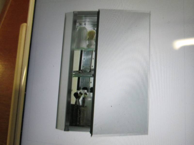 lot 239 image: Kohler 1 Door Beveled Medicine Cabi...