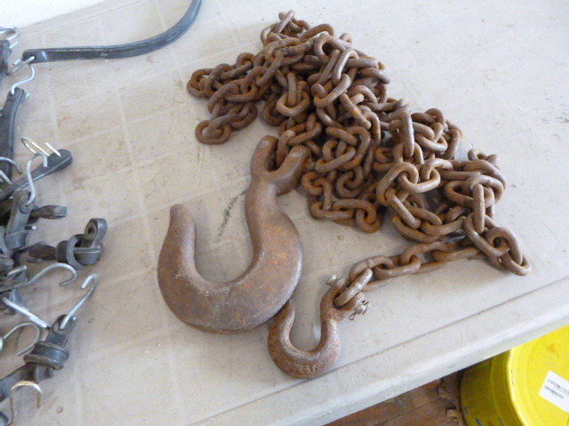 Log Chain and Rubber Straps