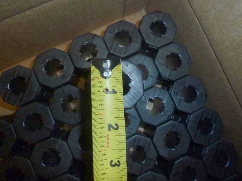 36 large Ferrite beads (1-38 wide,...