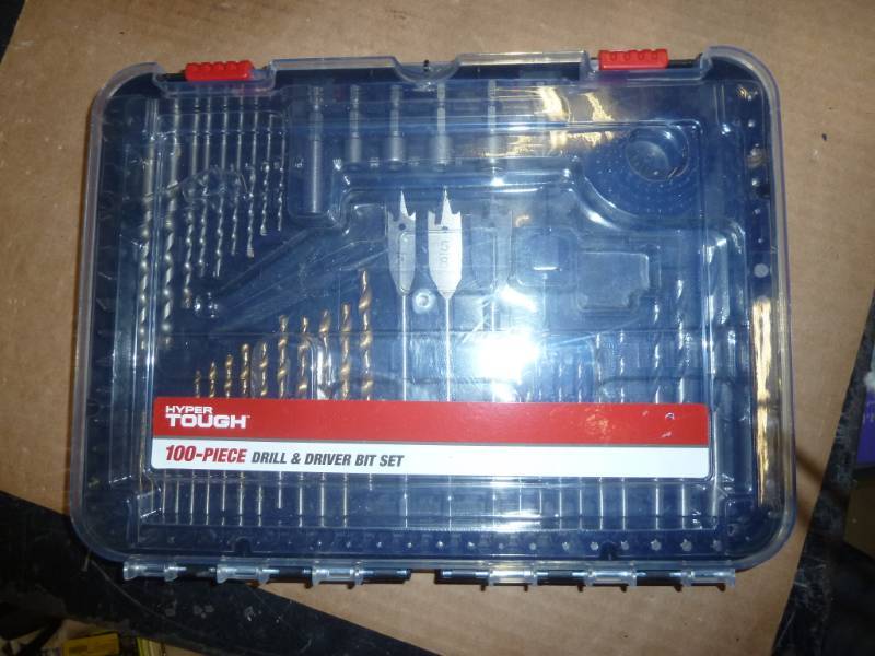100 pc drill driver set...