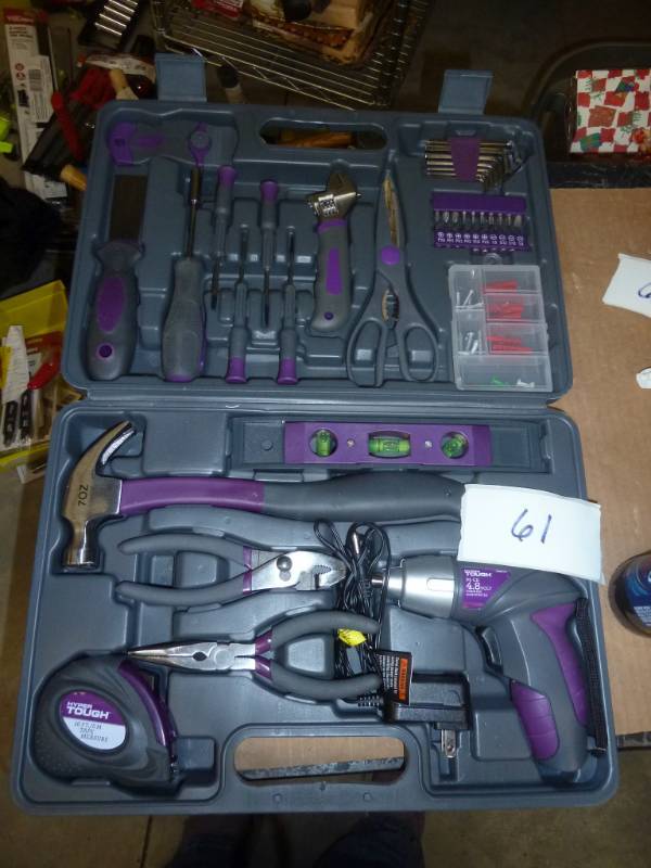 44pc tool kit in case, looks to be ...