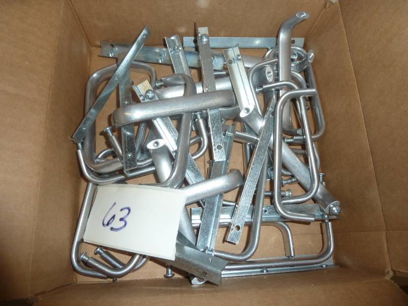 28 new aluminum handles, 4 inches l...