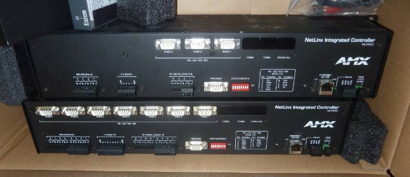 Electronics group, 2 AMX Netlinx Co...