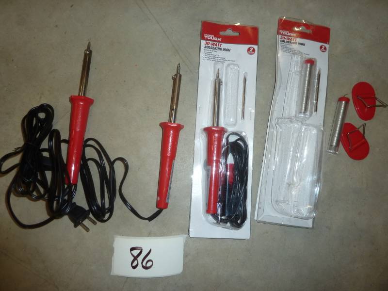 3 - 30 watt soldering pens, tested ...