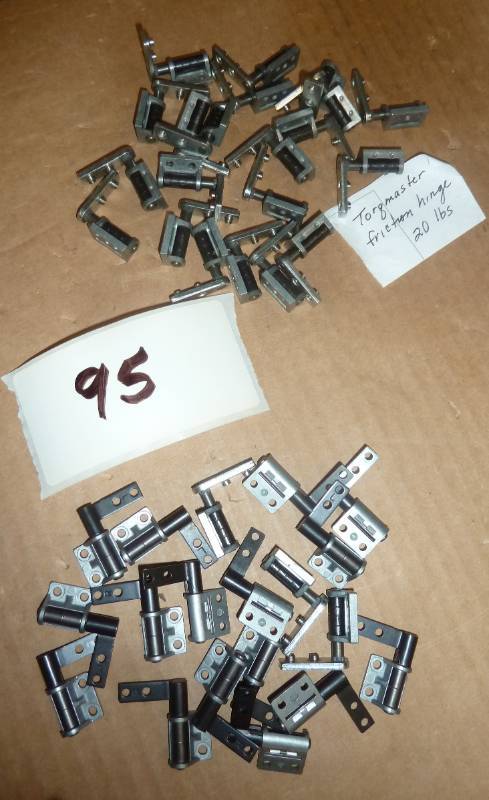 Torqmaster friction hinges, one gro...