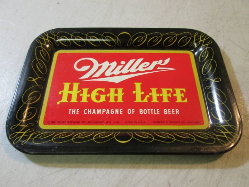 Miller High Life Tin Tray 6 58 x ...