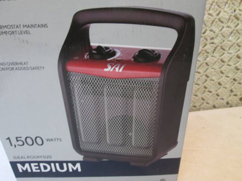 SAI Fan-Forced Electric Utility Hea...