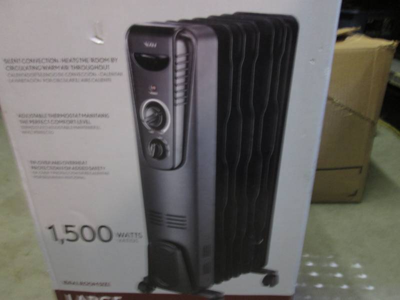 SAI Oil-Filled Radiator Heater Open...