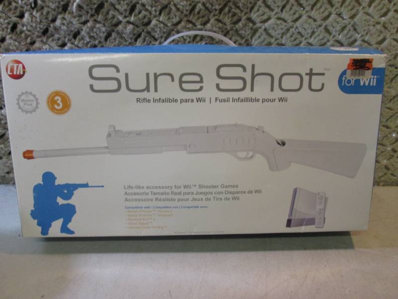 Sure Shot Rifle for Wii  D-1...