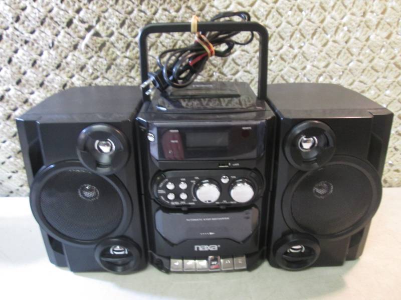 Naxa Portable AMFM  CD  Cassette...