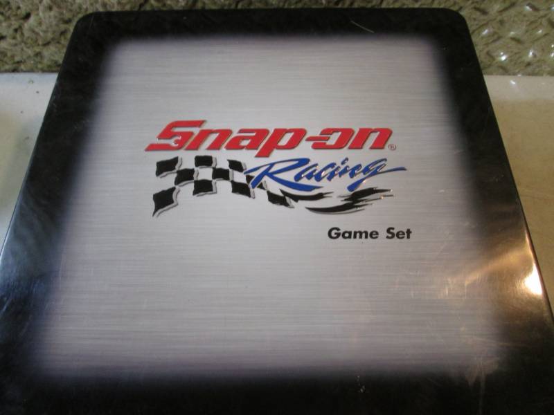 Snap-On Racing Game Set in Tin Box ...