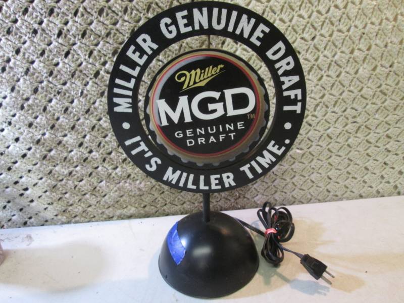 Miller Genuine Draft Beer Rotating ...
