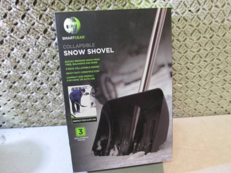 smart gear collapsible snow shovel
