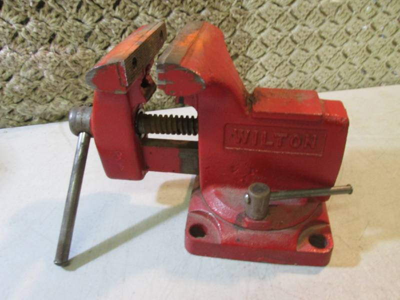 Wilton Bench Vise Jaw is 3 58 wid...