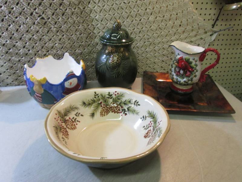 Lot of Assorted Ceramic Decor  D-1...
