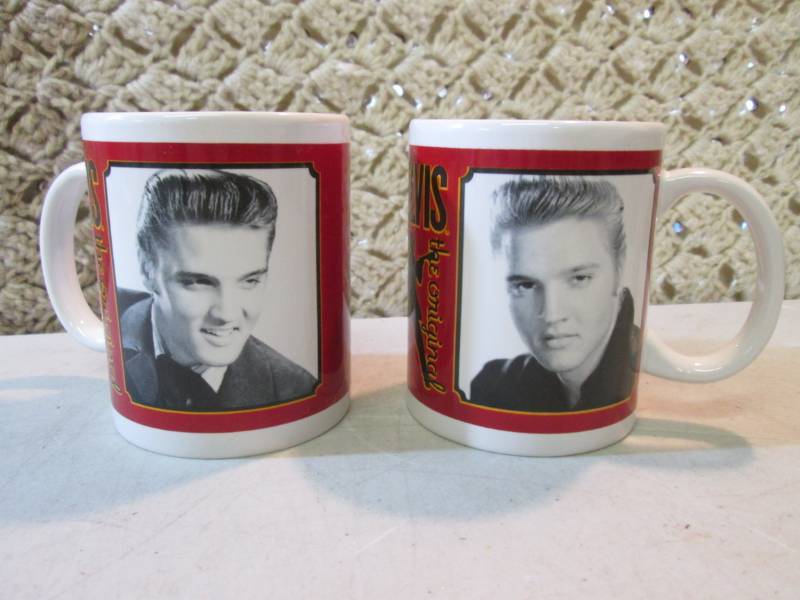 Pair of Elvis Cups  RM3...