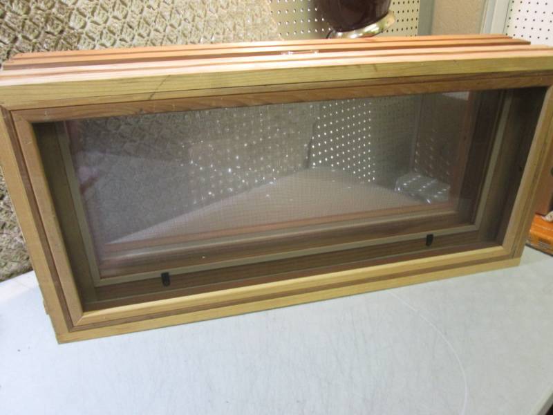 2 Tip-Out Windows with Screen Good ...