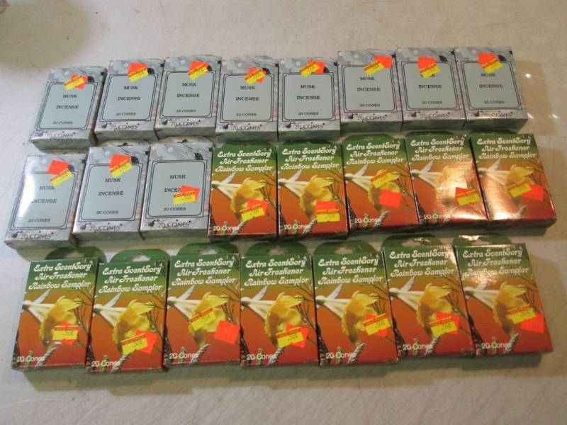23 Boxes of Cone Incense 20 cones p...