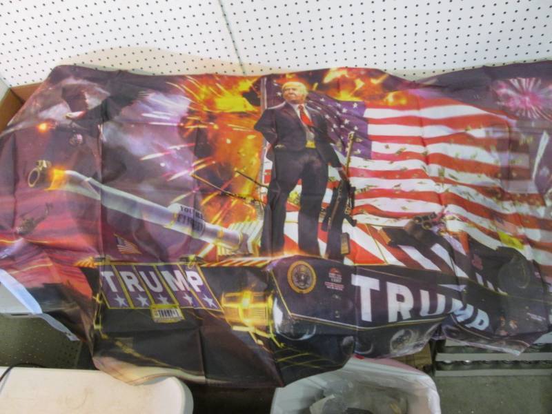 3 ft x 5 ft Trump on Tank Flag New ...