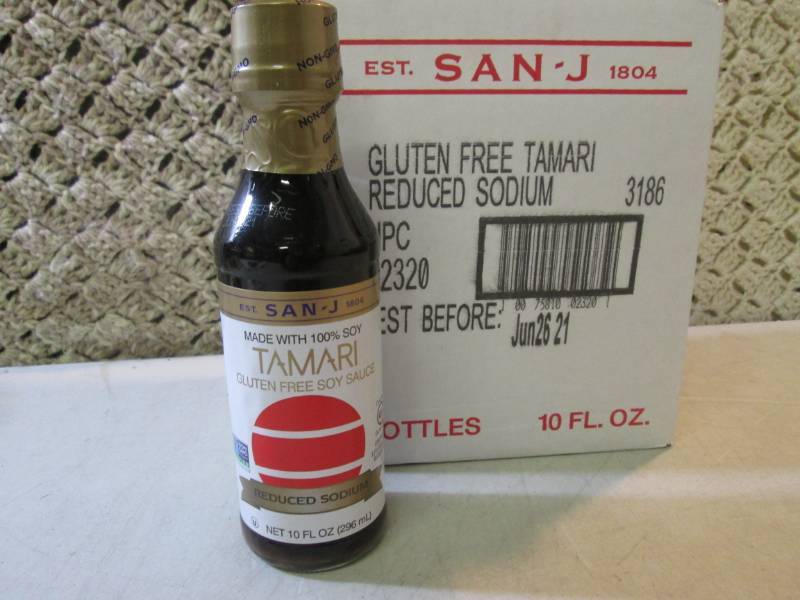 Case of 6 Bottles of Tamari Gluten ...