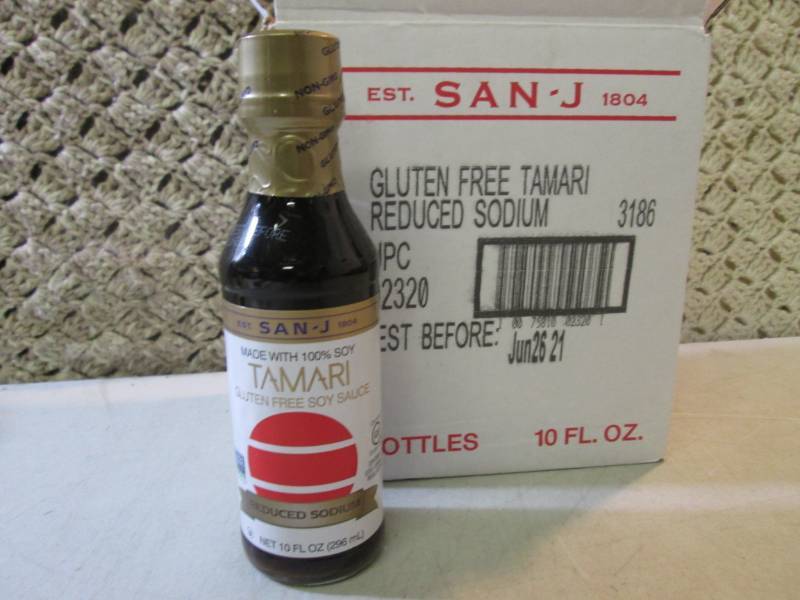 Case of 6 Bottles of Tamari Gluten ...