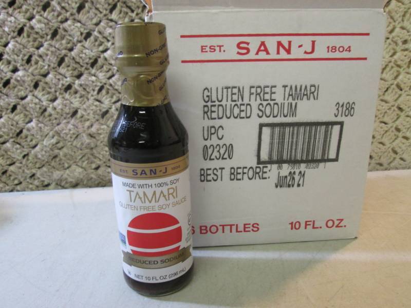 Case of 6 Bottles of Tamari Gluten ...