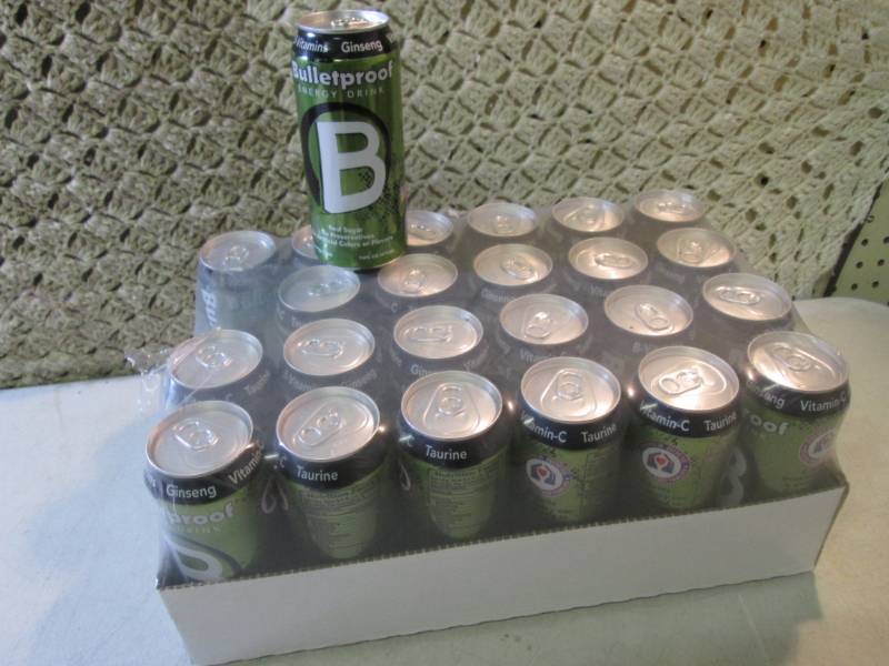 Case of 24 Cans of Bullet Proof Ene...
