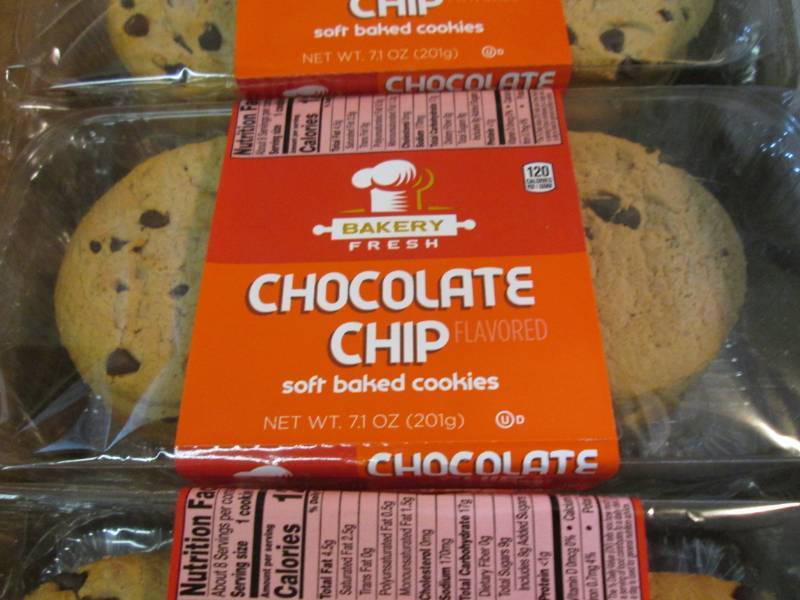 2 Cases of Chocolate Chip Cookies 1...