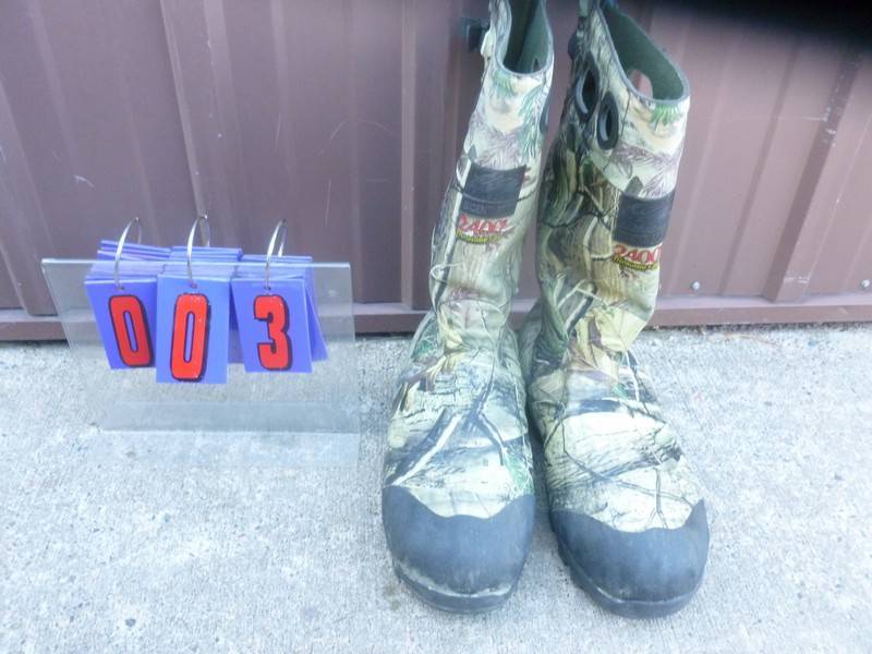 SnS Auctions # 399 Winter Boots, Coats, New Clothes, Sporting Goods, Ammo & Etc.