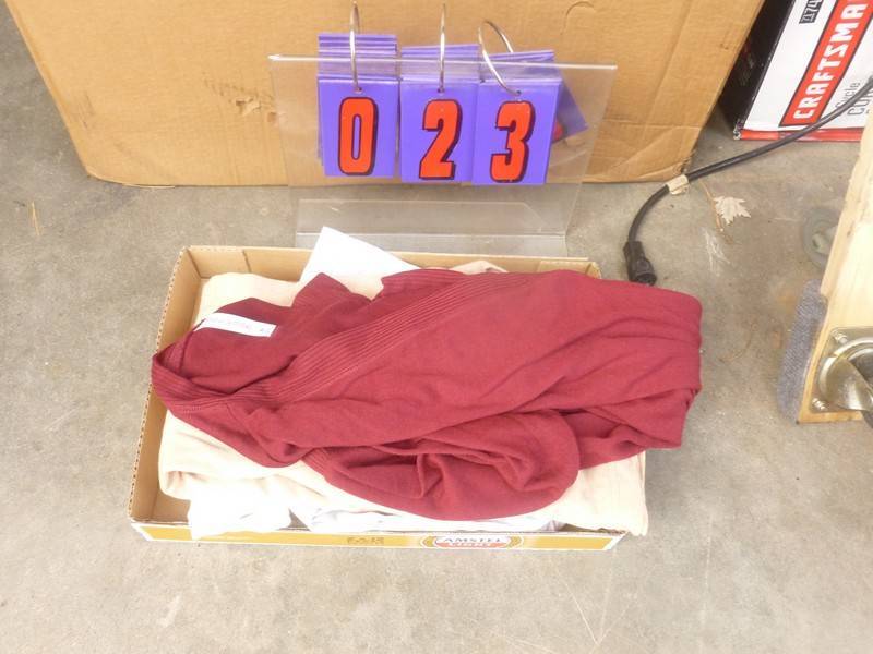 SnS Auctions # 399 Winter Boots, Coats, New Clothes, Sporting Goods, Ammo & Etc.