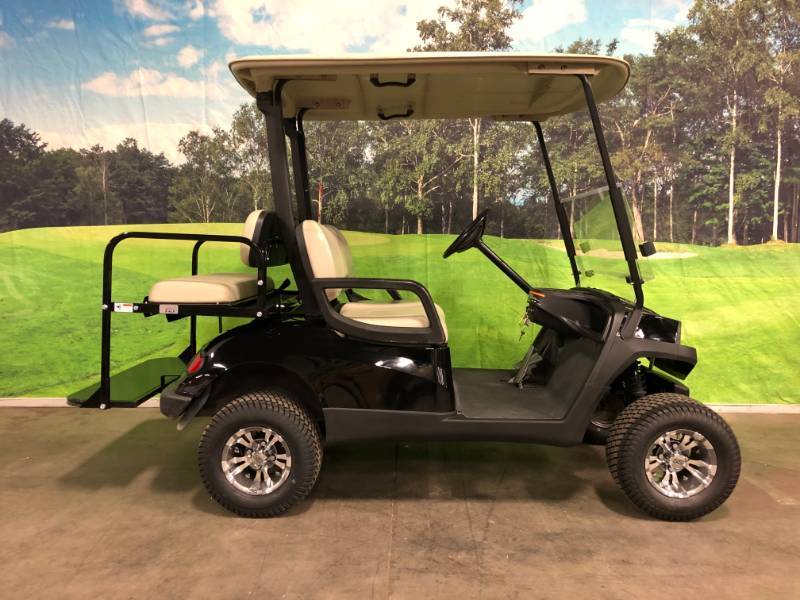 2014 Black Havoc Elite Yamaha Drive Electric Golf Cart
