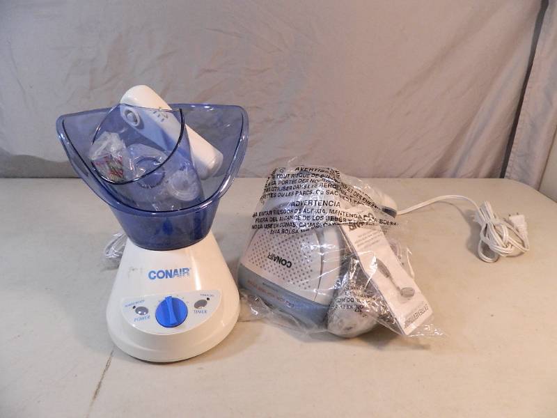 lot 165 image: New Conair Extreme Stream Hand Steamer and New Conair Facial Steamer Set