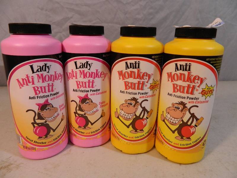 lot 126 image: 4 New Containers of Anti Monket Butt