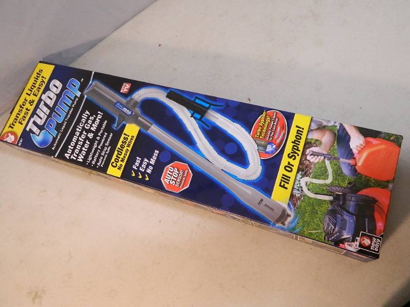 lot 138 image: New Turbo Pump