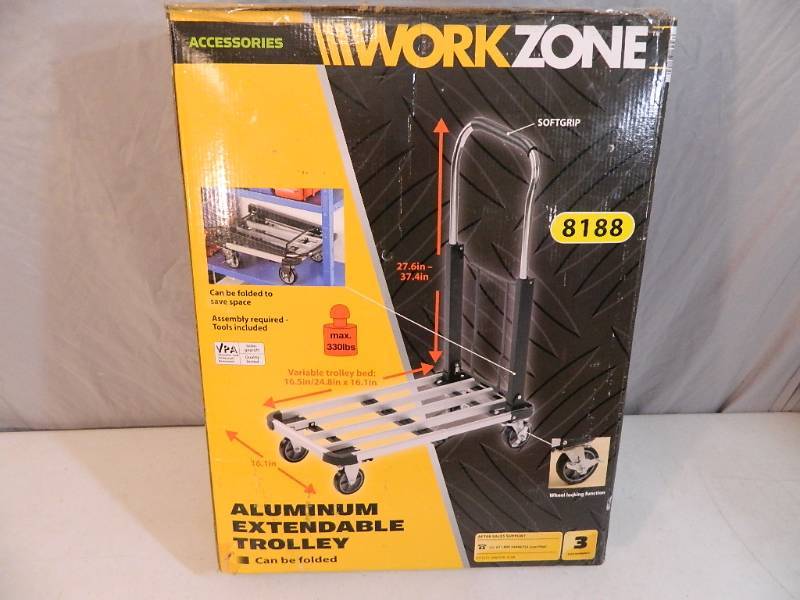 lot 7 image: New Aluminum Folding Cart
