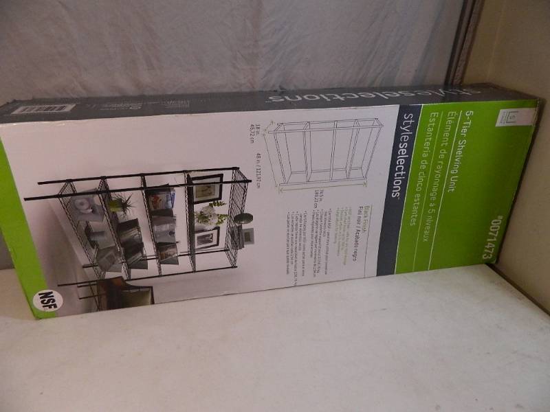 lot 8 image: New NSF Wire Shelving Unit
