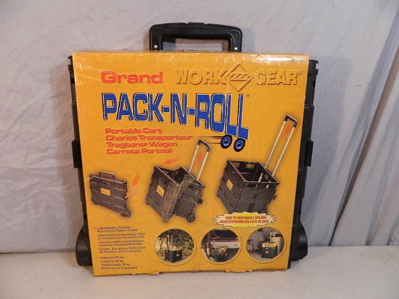 lot 29 image: New Grand Pack and Roll Cart
