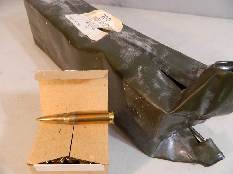 lot 66 image: 200 rounds 7.62 Ammo
