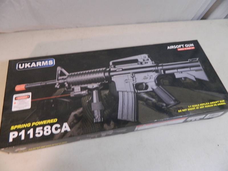 lot 68 image: New Air Soft Rifle
