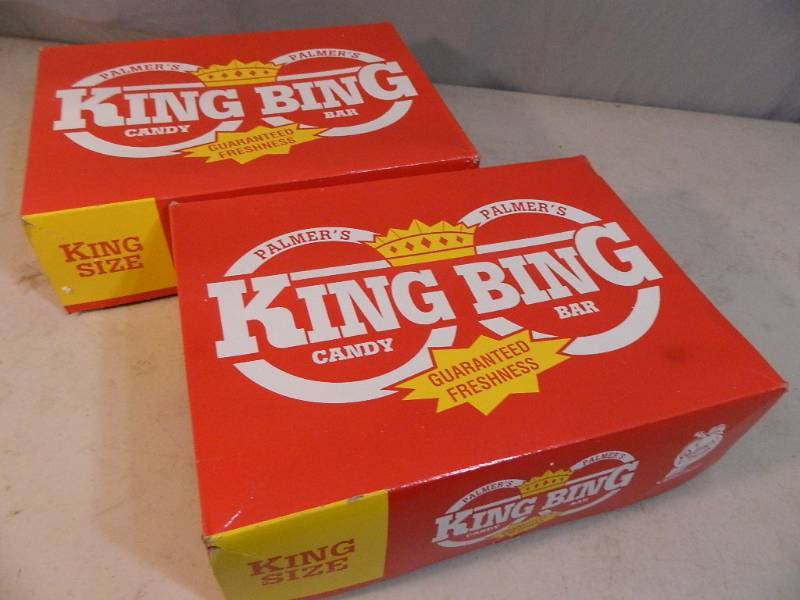 lot 90 image: 2 New Cases of King Bing Candy Bars