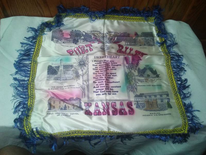 lot 15 image: Vintage Fort Riley Kansas