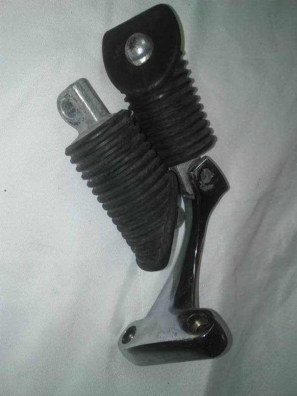 lot 154 image: Motorcycle foot pegs.