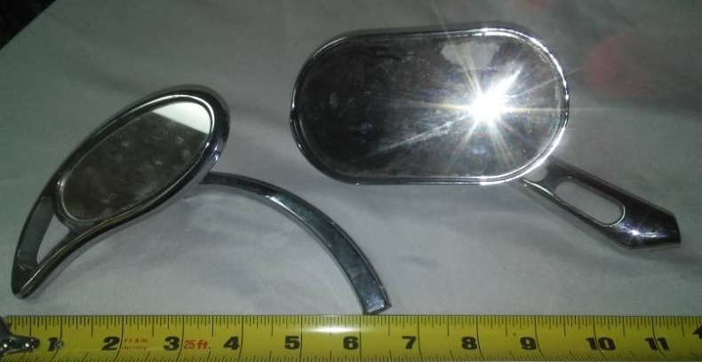 lot 155 image: 2 Motorcycle mirrors.