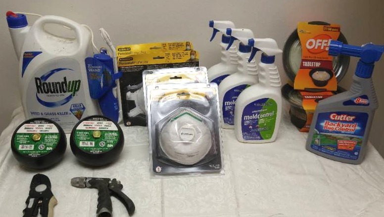 lot 559 image: Round up Weed and grass Killer and More