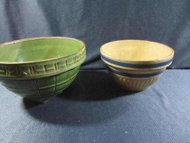 lot 202 image: Antique Crockery Bowls