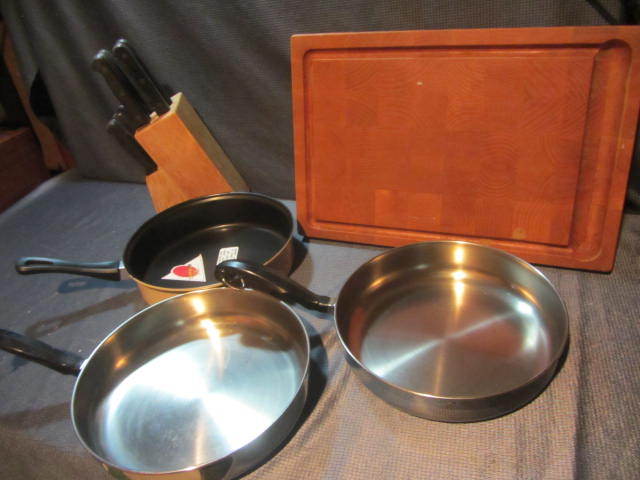 lot 240 image: Faberware, Cutting Boards, Knives
