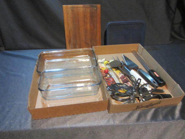 lot 247 image: Glass Bakeware, Utensils, Gadgets