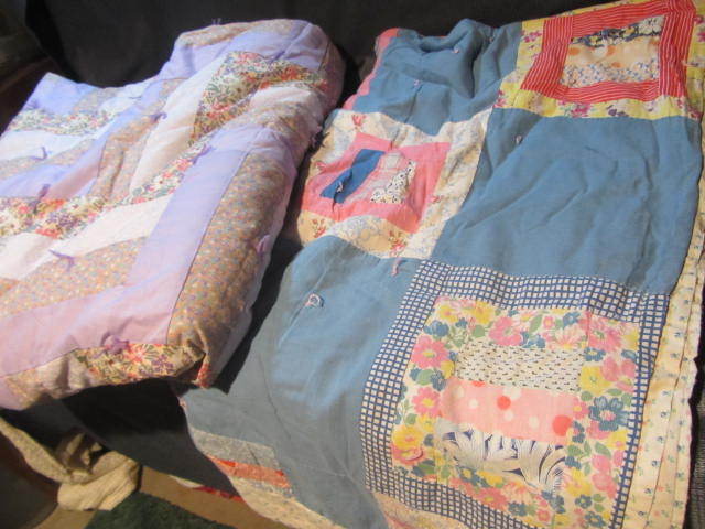 lot 313 image: Tied Quilts